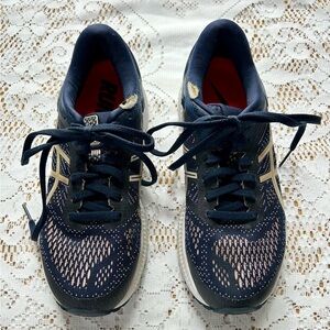 ASICS GT-2000 7 Women’s Running Shoes - Size 7.5 - Midnight/Gold